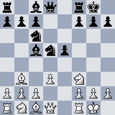 r1bq1rk1/ppp2ppp/2n5/2bnp3/8/1B1P1N2/PPP2PPP/RNBQ1RK1 w - - 0 8